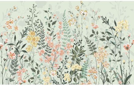 Praxis Fotobehang - Hay Meadow 400x250cm - Vliesbehang Multikleur