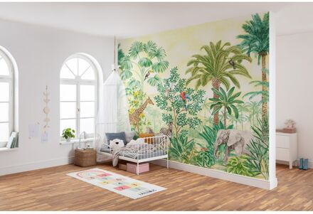 Praxis Fotobehang Jungle Adventure - Meerkleurig - 2,50m X 350cm
