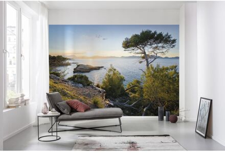 Praxis Fotobehang - Licht des Südens 400x280cm - Vliesbehang Multikleur
