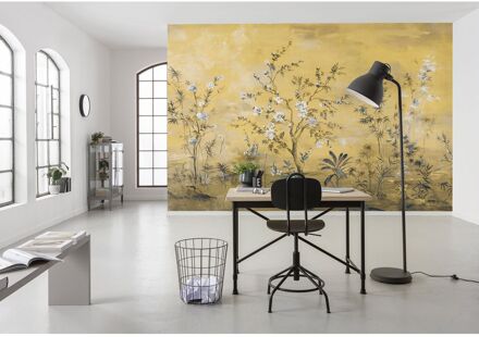 Praxis Fotobehang - Mandarin 368x248cm - Vliesbehang Multikleur