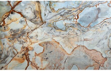 Praxis Fotobehang - Marble 400x250cm - Vliesbehang Multikleur