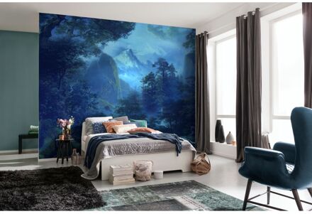 Praxis Fotobehang - Midnight 400x280cm - Vliesbehang Multikleur