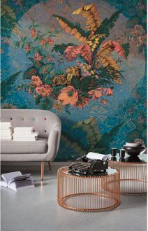 Praxis Fotobehang - Orient Bleu 200x270cm - Vliesbehang Multikleur