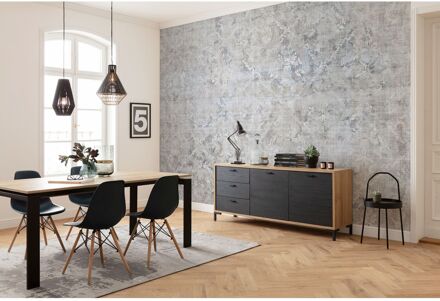 Praxis Fotobehang - Origins 400x280cm - Vliesbehang Multikleur