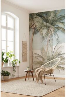 Praxis Fotobehang - Palm Oasis 200x280cm - Vliesbehang Multikleur