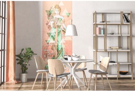 Praxis Fotobehang - Printemps 100x280cm - Vliesbehang Multikleur