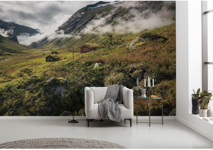 Praxis Fotobehang - Pure Norway 450x280cm - Vliesbehang Multikleur