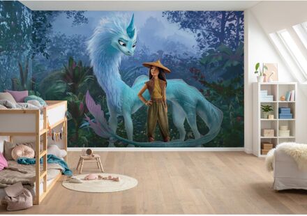 Praxis Fotobehang - Raya Jungle 500x250cm - Vliesbehang Multikleur
