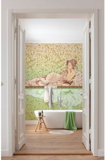 Praxis Fotobehang - Réflexion 200x280cm - Vliesbehang Multikleur