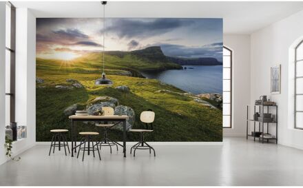 Praxis Fotobehang - Scottish Paradise 450x280cm - Vliesbehang Multikleur
