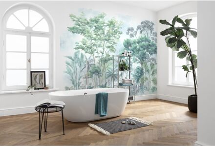 Praxis Fotobehang Silva - Groen - 2,50m X 350cm