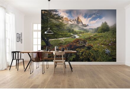Praxis Fotobehang - The Last Paradise 400x280cm - Vliesbehang Multikleur