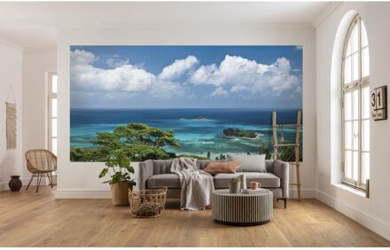 Praxis Fotobehang - The Sea View 400x200cm - Vliesbehang Multikleur