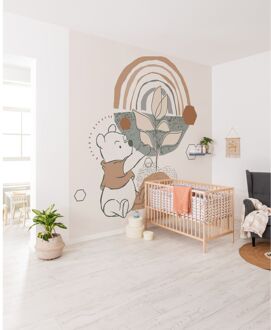 Praxis Fotobehang - Winnie Pooh Grow 300x280cm - Vliesbehang Multikleur