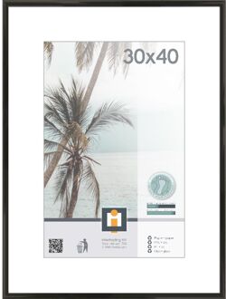 Praxis Fotolijst Kyoto Zwart 30x40cm