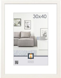 Praxis Fotolist Livorno 30x40cm Wit