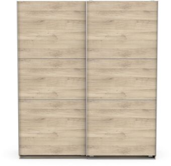 Praxis GHOST kledingkast - Kronberg eiken decor - 2 schuifdeuren - L.178,1 x D.59,9 x H.203 cm - DEMEYERE