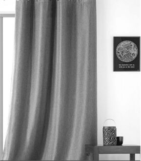 Praxis Gordijn Lichtdoorlatend Amsterdam Zwart 145 X 240 Cm