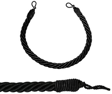 Praxis Gordijnbinder 23mm Zwart