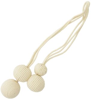 Praxis Gordijnbinder - Bollen - Magnetisch - Ecru