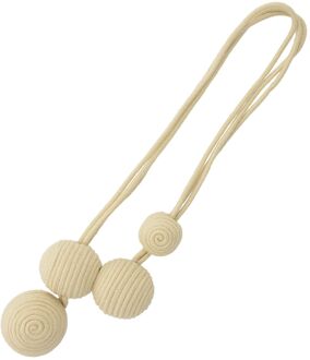 Praxis Gordijnbinder - Bollen Textiel - Magnetisch - Beige