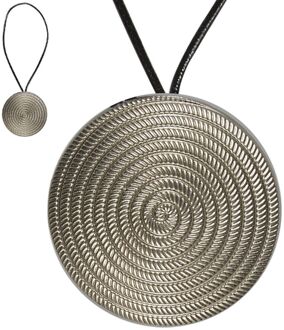 Praxis Gordijnbinder Magneet Spiraal Zilver