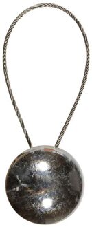 Praxis Gordijnbinder - Rond - Magnetisch - Zilver
