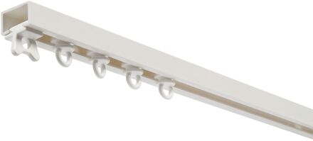 Praxis Gordijnrail Mont Blanc Wit 120cm