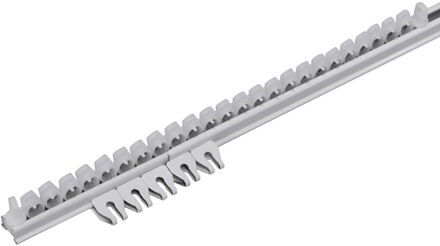 Praxis Gordijnrail - Plus - Wandmontage - Wit - 300 Cm