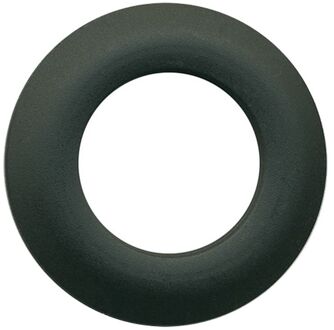 Praxis Gordijnringen Mat Zwart 8 Stuks ⌀40mm