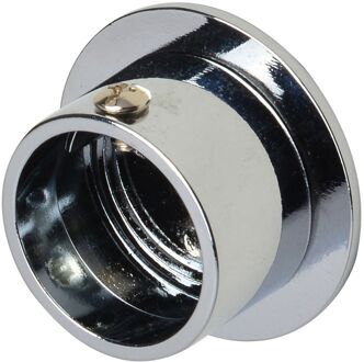 Praxis Gordijnroede Steunen Idd Strak Chroom 28mm - 2 Stuks