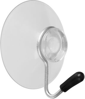 Praxis Haak Met Zuignap 6x1 Transparant