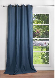 Praxis Helsinki Verduisterend En Isolerend Kant En Klaar Gordijn Blauw 140 X 260 Cm