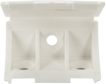 Praxis Hoekpaneelverbinder Met Kap 25x40mm Kunststof Wit 4 Stuks