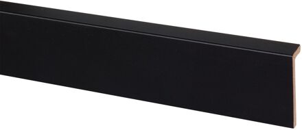 Praxis Hoge Plint - Flexiplint - Zwart - 240cm - 20x65mm