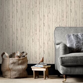 Praxis Homestyle Papierbehang Fh37528 - Beige - Taupe - 10,05m X 52,8cm