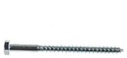 Praxis Houtdraadbout M8x110mm 4 Stuks