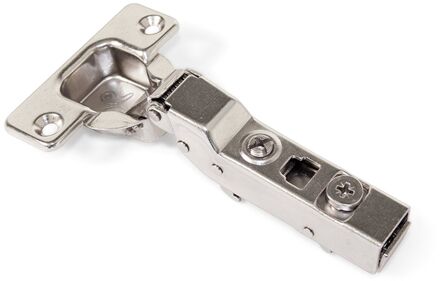 Praxis Inboorscharnier Voor Half-opliggende Deur - Staal - Ø 35 Mm - 2 Stuks