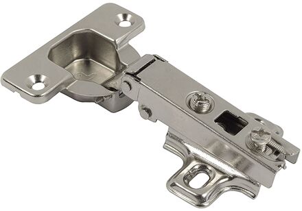 Praxis Inboorscharnier Voor Opliggende Deur - Staal - Ø 35 Mm - 2 Stuks