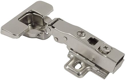 Praxis Inboorscharnier Voor Opliggende Deur - Staal - Ø 35 Mm - 2 Stuks