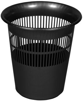 Praxis Jasper Prullenmand - Zwart - 11,5l