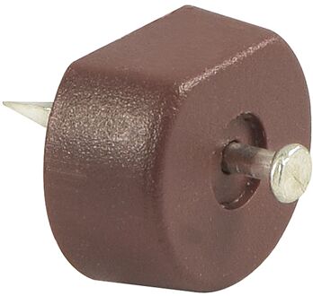 Praxis Kastplankdrager - Bruin Kunststof - 16 Stuks