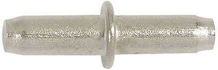 Praxis Kastplankdrager - Vernikkeld Metaal - 3 Mm - 20 Stuks