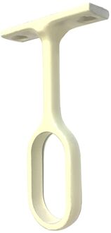 Praxis Kastroedesteun Midden 30x15mm Ovaal Wit