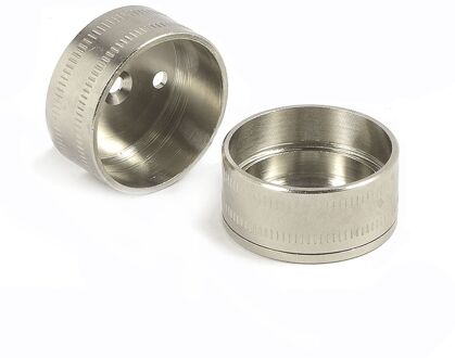 Praxis Kastroedesteun Rond 25mm Vernikkeld 2 Stuks
