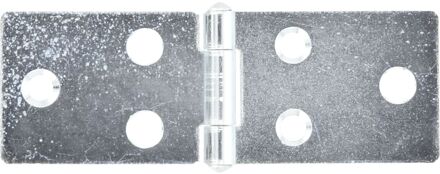 Praxis Kistscharnier - Verzinkt Staal - 80x30 Mm - 2 Stuks