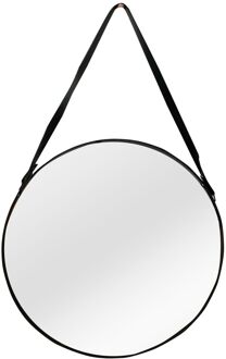 Praxis Klassieke Badkamerspiegel Loft - Rond - Zwart - Ø60 Cm