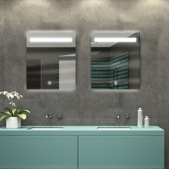 Praxis Klassieke Badkamerspiegel Portland - Rechthoekig - 60x70 Cm