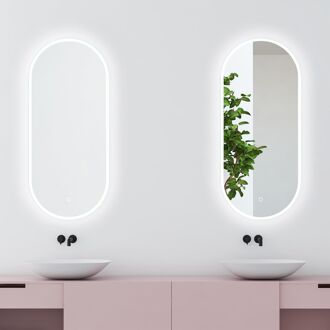 Praxis Klassieke Badkamerspiegel Renzo 2 - Rechthoekig - 40x90 Cm