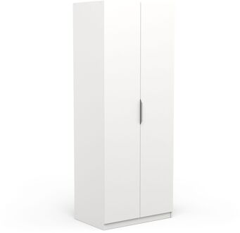 Praxis Kledingkast - Ghost - 2-deuren - Wit